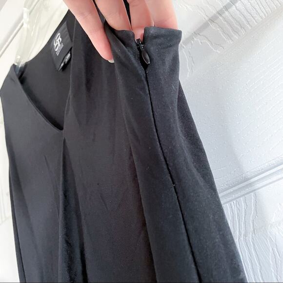 Barney’s New York Co-Op Drape Front Silk Dress - Picture 3 of 8